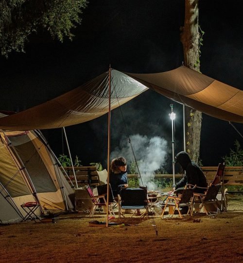best camping in tehri lake